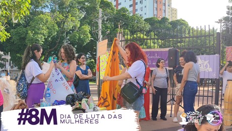 Março, mês de Luta das Mulheres. ColetivA Sempre Vivas