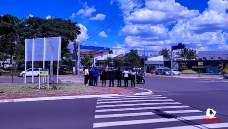 Trabalhadores da Funasa protestam contra a extinção do órgão