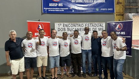 Diretores(as) do SINTSEP-MS participam do 1º Encontro com Servidores(as) da antiga Sucam  realizado pela ASESP-MS, em Dourados