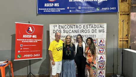 Diretores(as) do SINTSEP-MS participam do 1º Encontro com Servidores(as) da antiga Sucam  realizado pela ASESP-MS, em Dourados