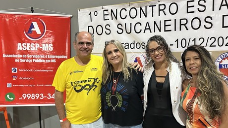 Diretores(as) do SINTSEP-MS participam do 1º Encontro com Servidores(as) da antiga Sucam  realizado pela ASESP-MS, em Dourados