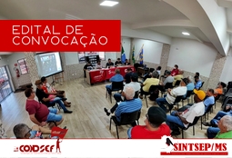 Assembleia Estadual SintsepMS 26-11-2022 híbrida (presencial e virtual). Crédito Sergio de Souza Jr